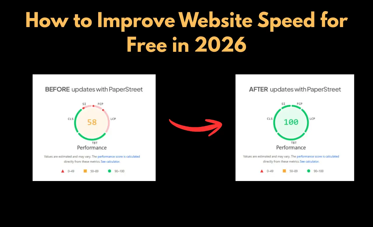 How to Improve Website Speed for Free in 2026