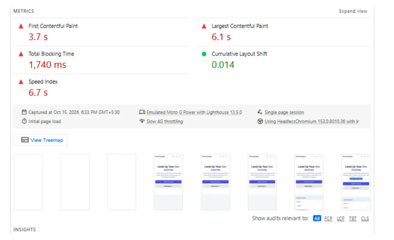 pagespeed